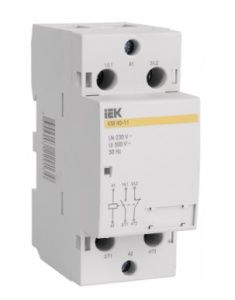 Контактор модульный КМ63-20 AC IEK