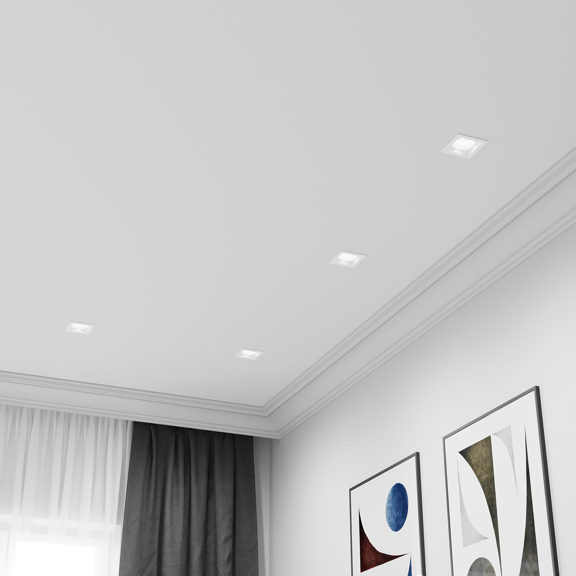 Встраиваемый светодиодный светильник 10W 4000K белый 25085/LED Elektrostandard - Фото 3