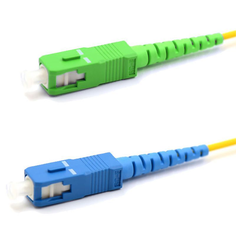 Патч-корд оптический переходной (SM), 9/125 (OS2), SC/APC-SC/UPC, (Simplex), LSZH, 5м REXANT 50-2053