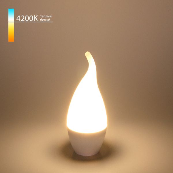 Лампа светодиодная "Свеча на ветру" LED 6W 4200K E14 BLE1419 Elektrostandard