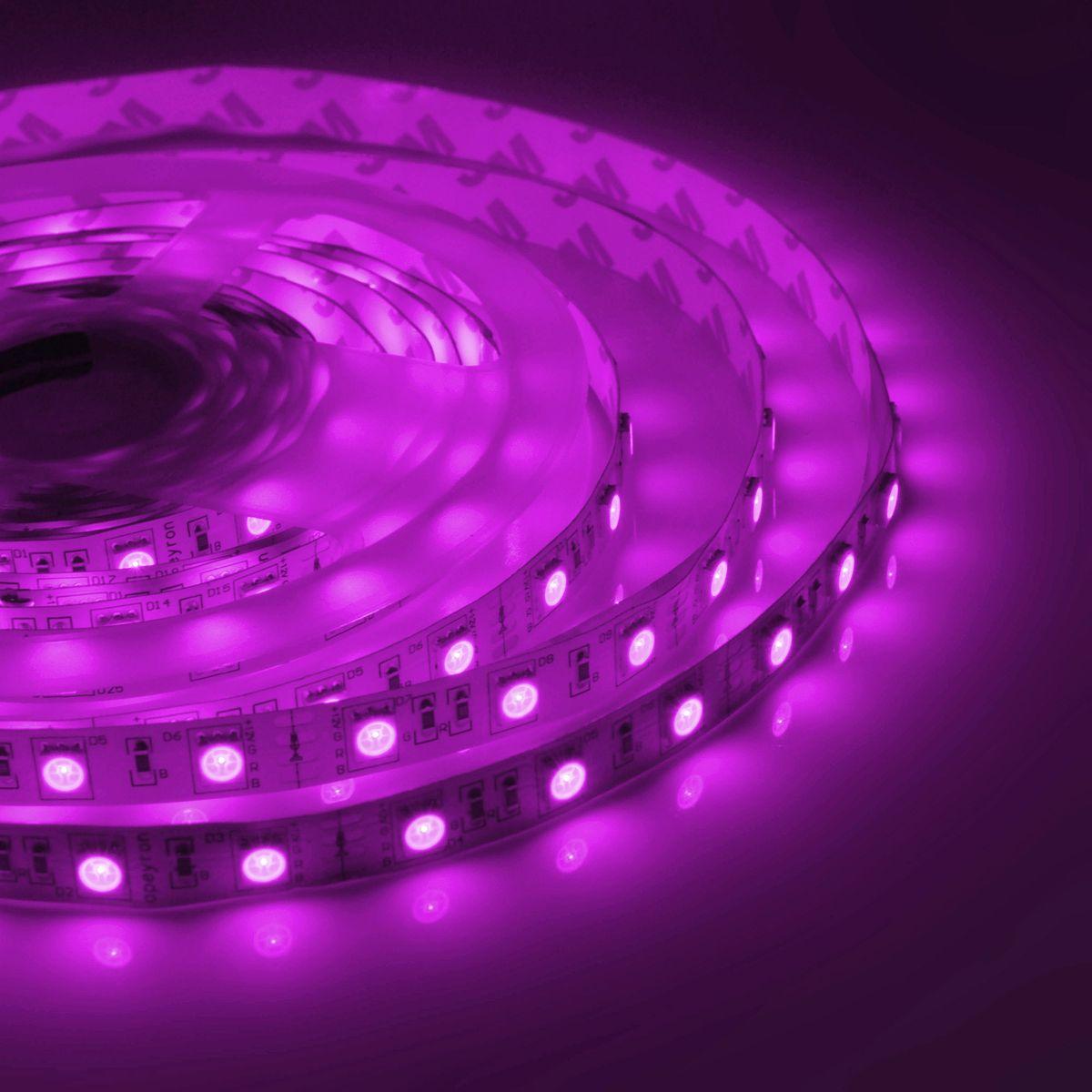 Лента светодиодная СТ smd5050 60д/м 12В IP67 5м RGB Apeyron - Фото 15