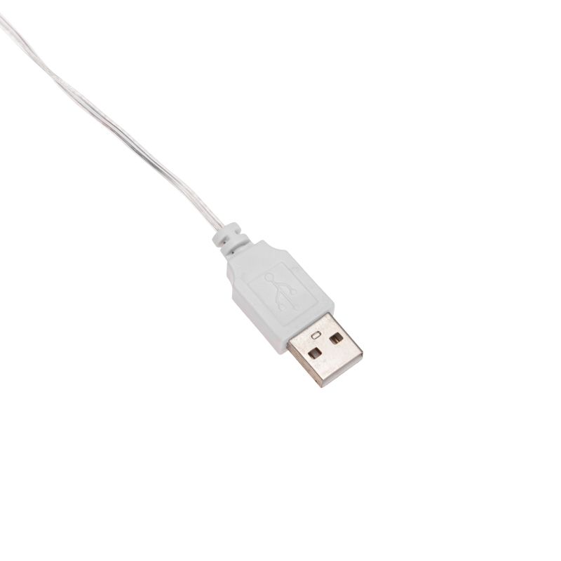 Гирлянда светодиодная Карамельки 1,5 м, 10 LED, прозрачный ПВХ, теплый белый, питание USB NEON-NIGHT - Фото 5