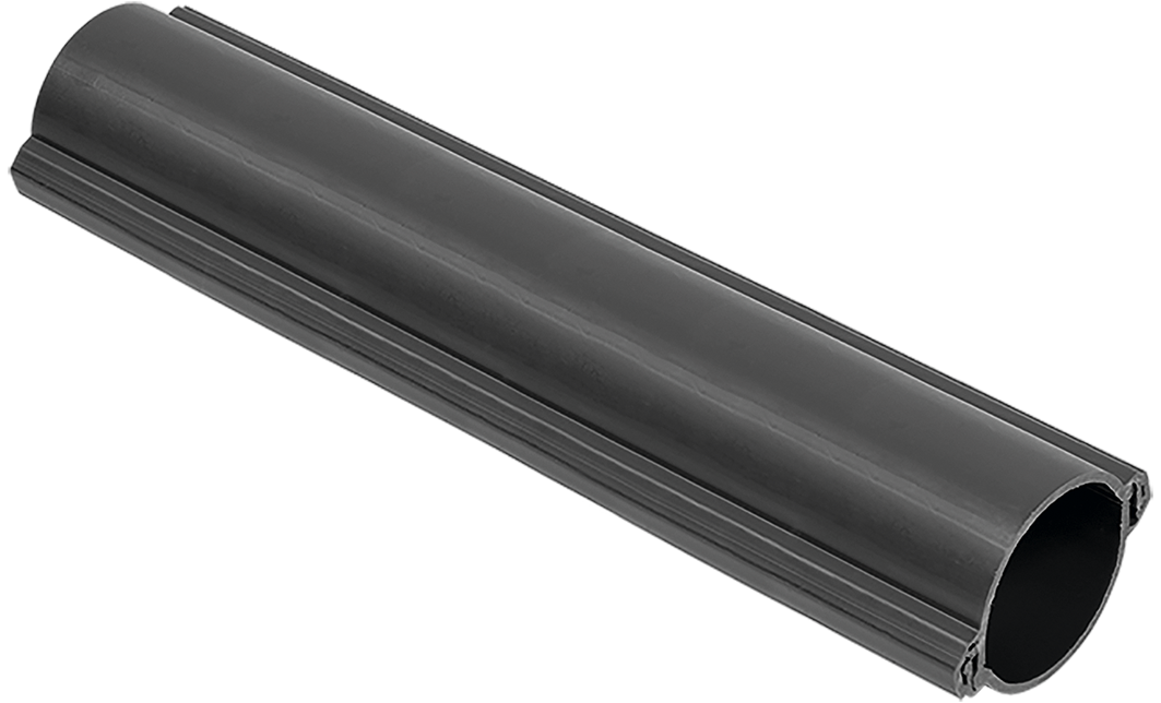 Труба гладкая разборная d=160мм черная (3м) IEK