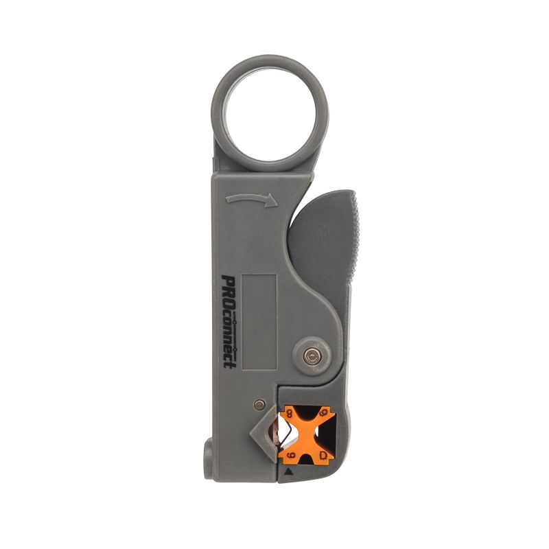 Инструмент HT-332 для зачистки коаксиального кабеля RG-58, RG-59, RG-6 PROconnect - Фото 3