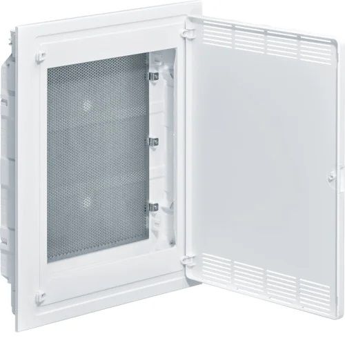 Щит cкрытой установки  Multimedia (507х426х72), IP-40 // Hager - Golf (Белая дверь с перфорацией) - Фото 4