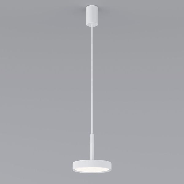 Подвесной светильник Plate / белый 50260 LED Elektrostandard
