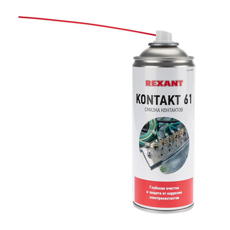 Смазка контактов KONTAKT 61, 520мл (400мл), аэрозоль REXANT - Фото 3