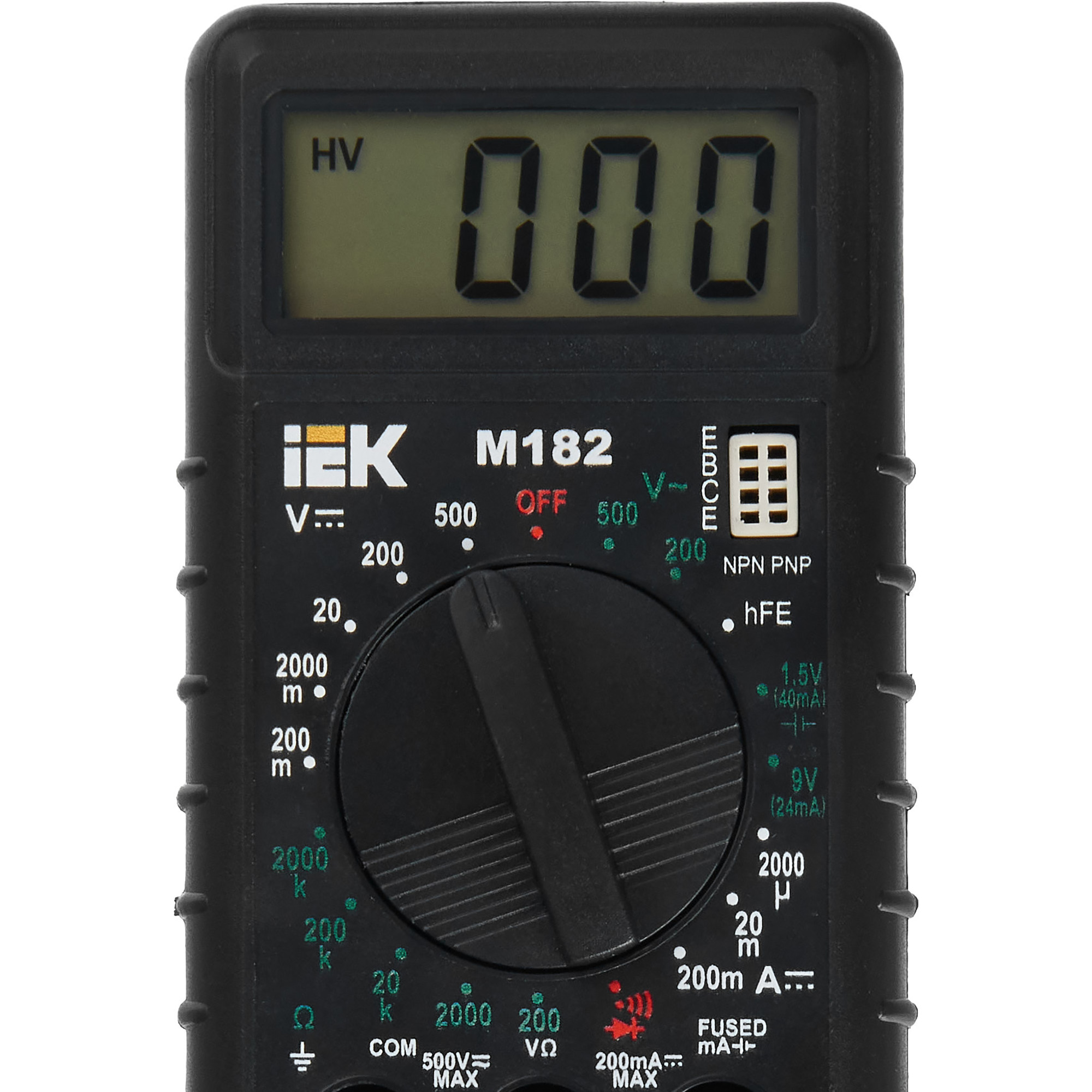 Мультиметр цифровой COMPACT M182 IEK - Фото 3