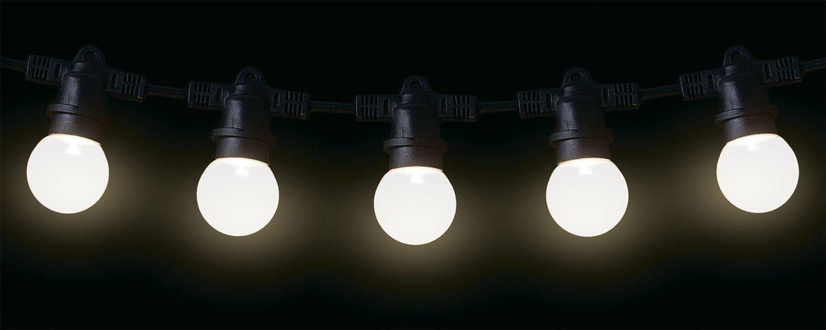 Гирлянда «Белт-лайт» PBL-S20/ L06+1.5 Black E27 IP65 Jazzway - Фото 4