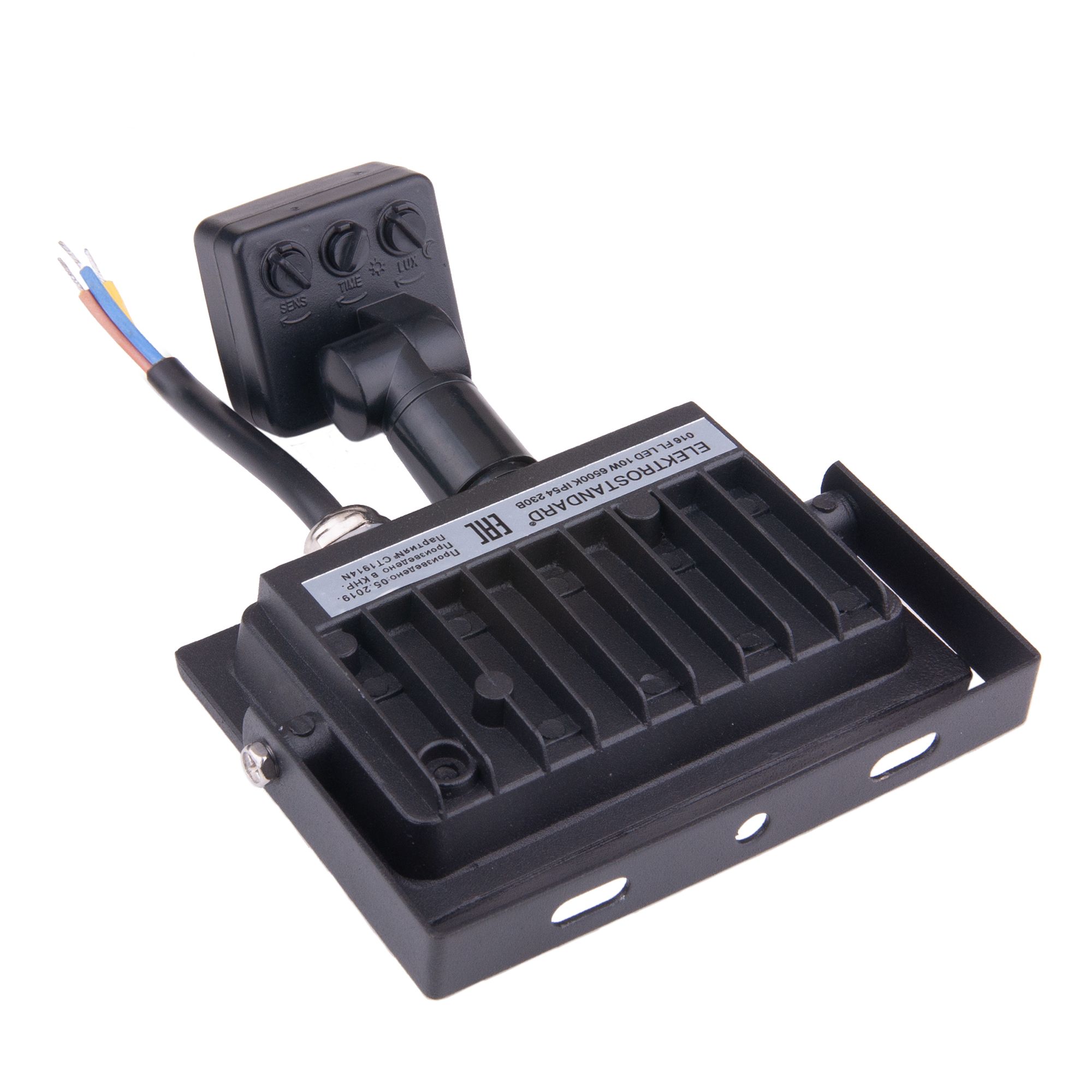 Прожектор светодиодный с датчиком движения и освещенности 016 FL LED 10W 6500K IP54 Elektrostandard - Фото 2