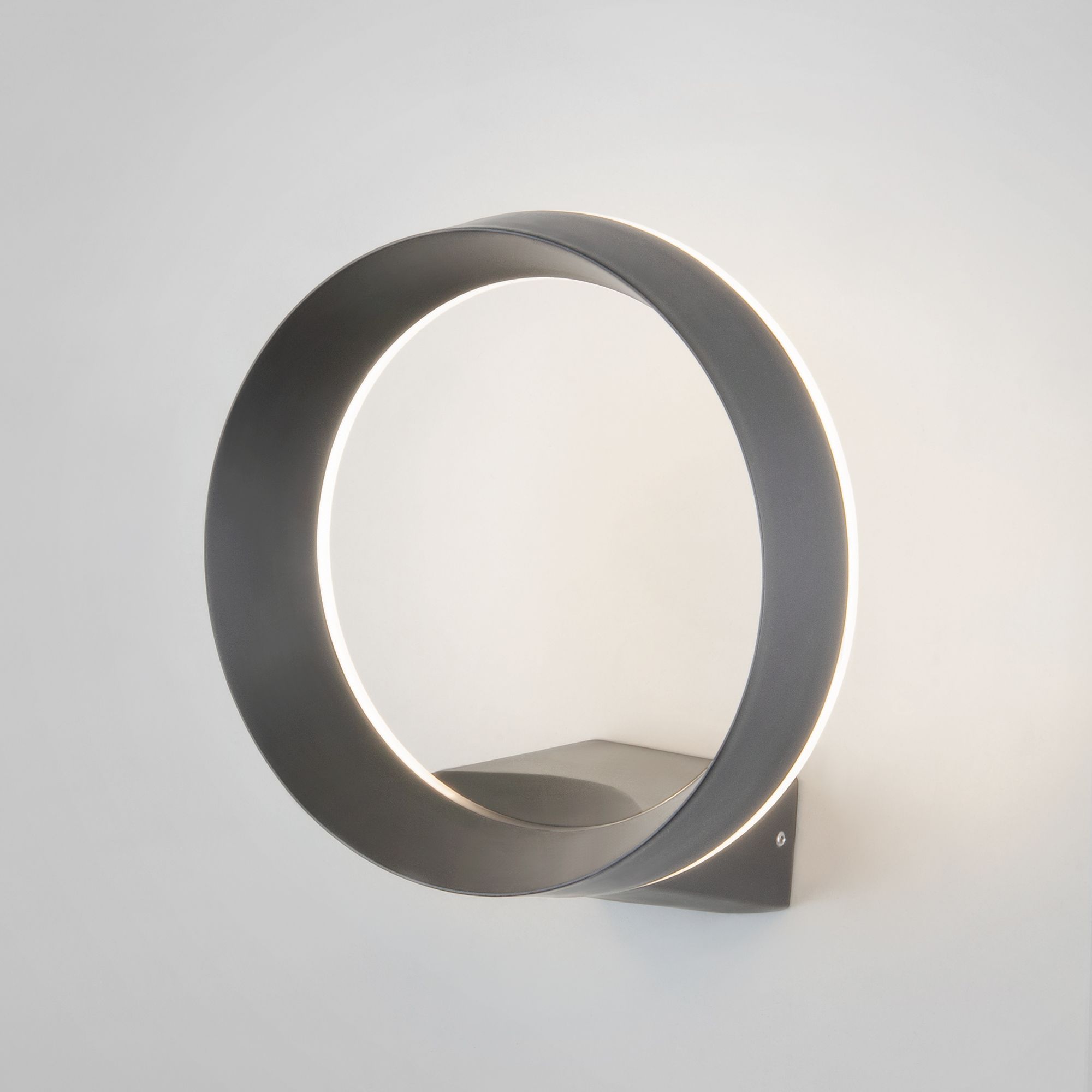 Светильник светодиодный уличный настенный Ring IP54 1710 TECHNO LED серый Elektrostandard - Фото 3
