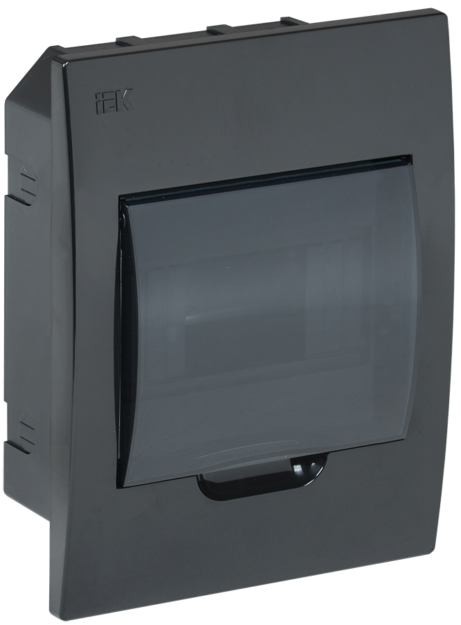 KREPTA 3 Корпус пластиковый ЩРВ-П-6 IP41 черный IEK