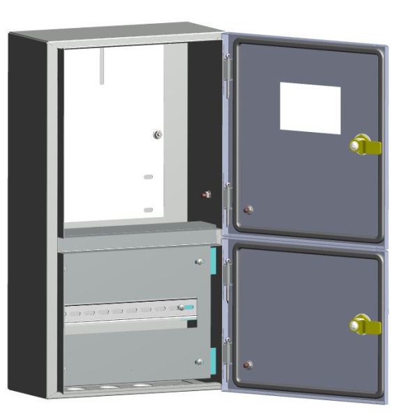 ЩУРн-3/12 два отсека (БУР) (540х300х160) IP54 PROXIMA EKF