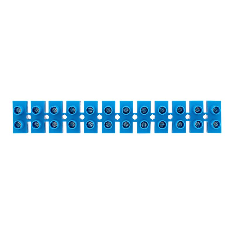 Клеммная винтовая колодка KВ-35 10-35, ток 80 A, полипропилен синий REXANT (10 шт./уп.) - Фото 5