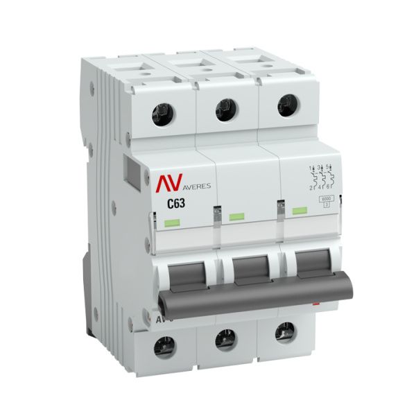 AV-6 3P 32A (B) 6kA EKF AVERES