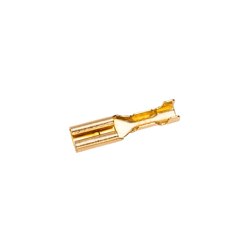 Клемма плоская гнездо 3.6 мм 0.75-1.5 мм² (РП-м 1.5-(2.8)), в упак. 10 шт. REXANT