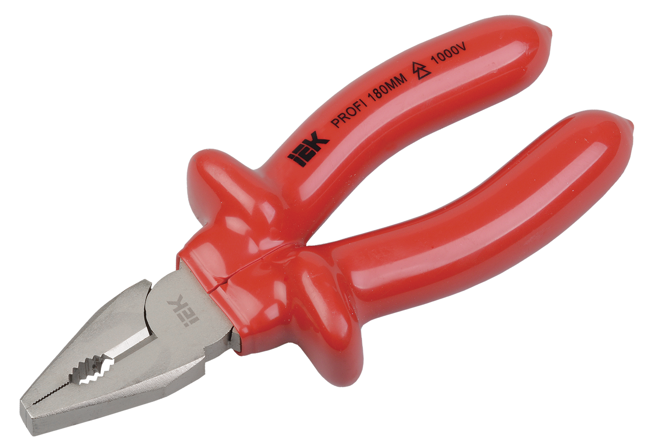 Пассатижи PROFI 180мм 1000В IEK