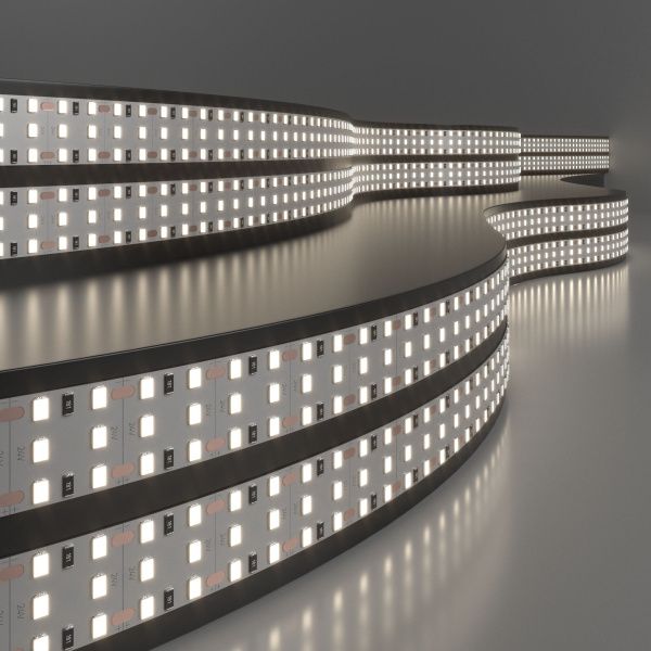 Лента светодиодная 360LED 26W IP20 трехрядная 4200К дневной белый 2835 24V 360Led 26W IP20 Elektrost