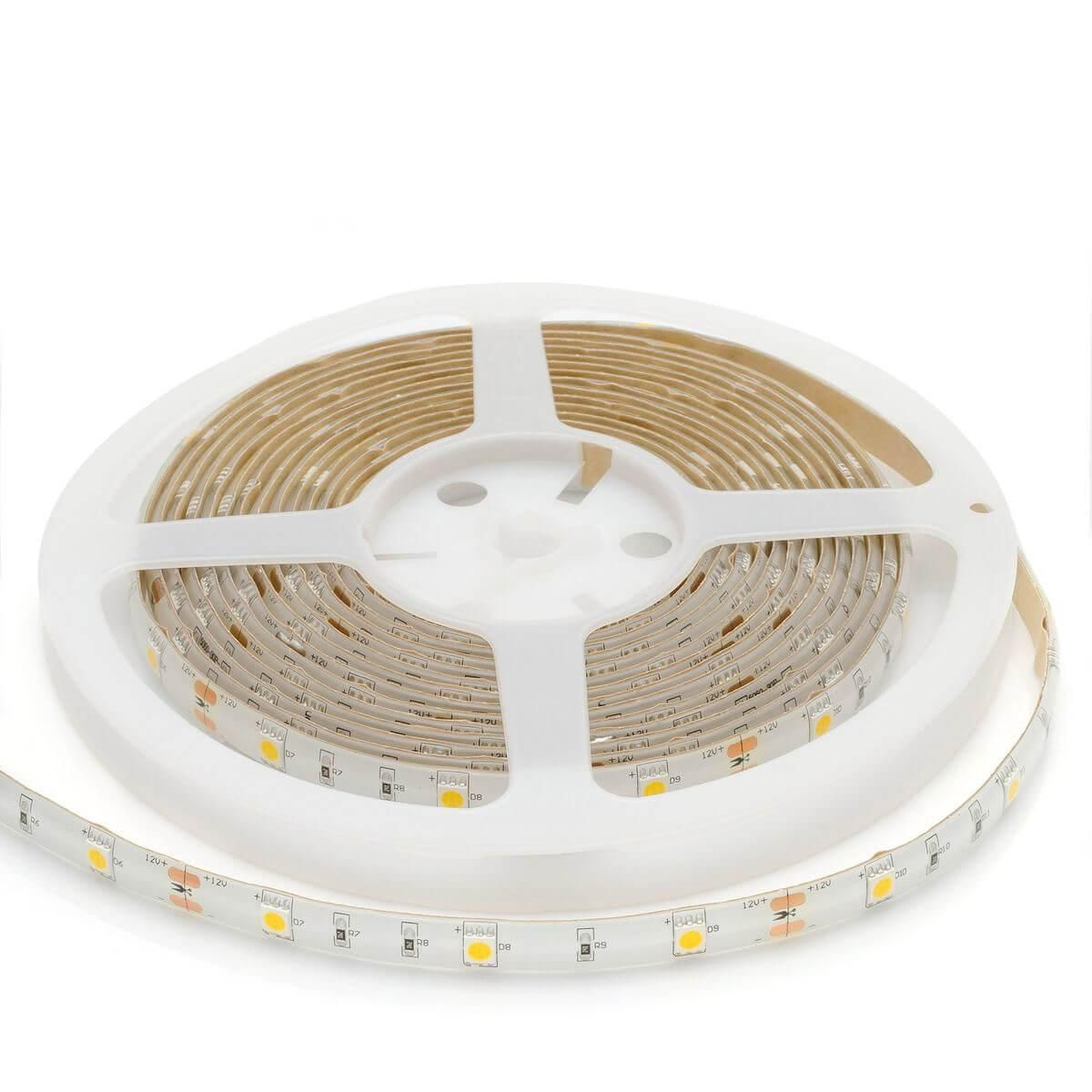 Лента светодиодная СТ smd5050 30д/м 12В 4000К IP65 5м Apeyron - Фото 6