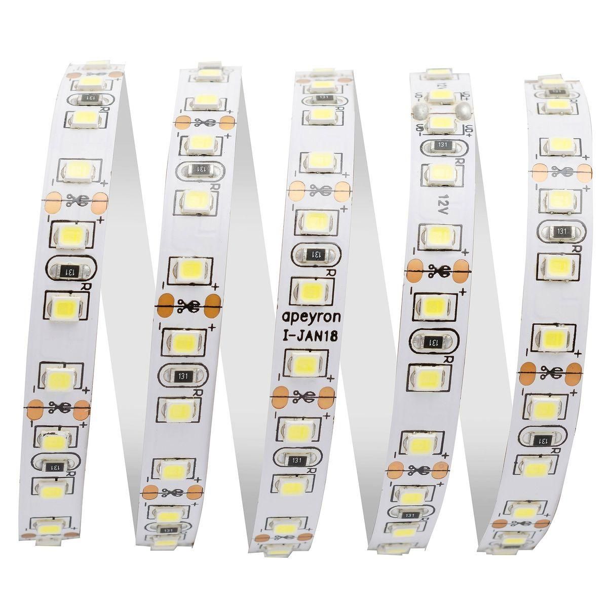 Лента светодиодная в блистере СТ smd3528 120д/м 12В 6500К IP20 5м Apeyron - Фото 10
