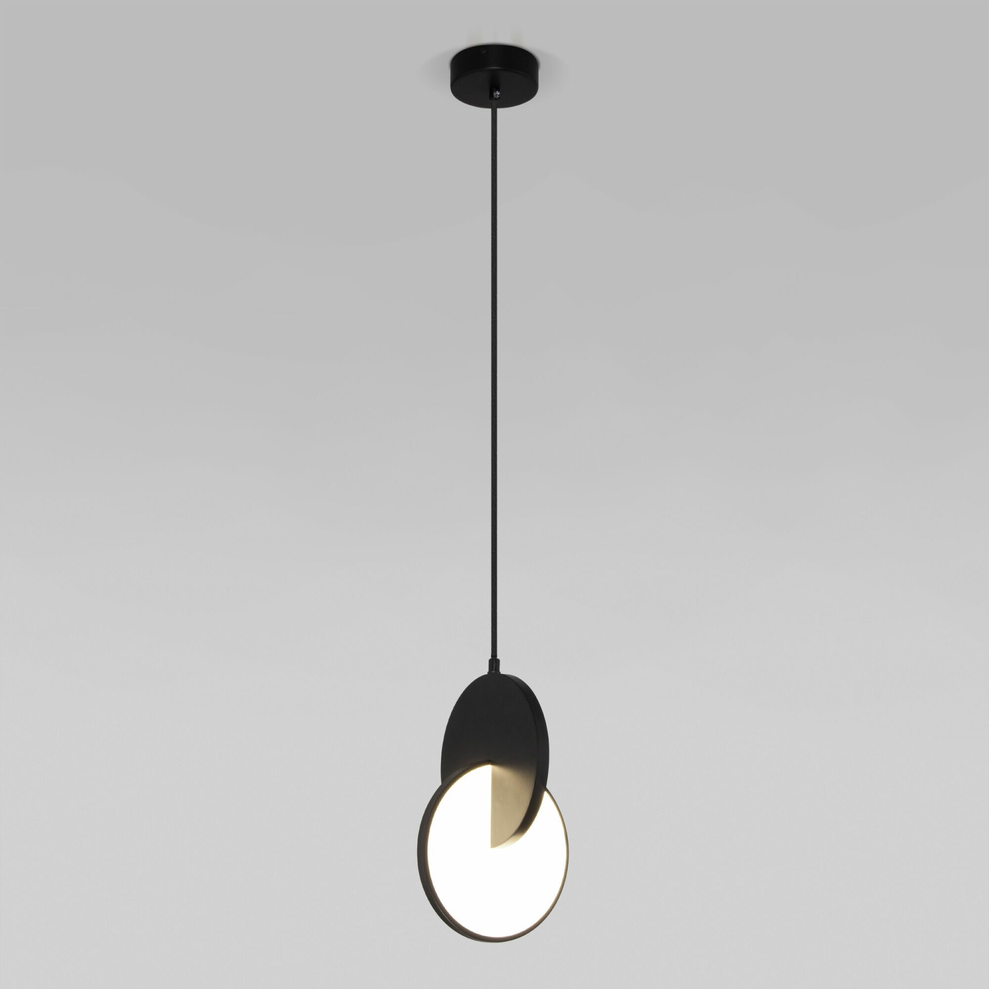 Подвесной светильник 50225/1 LED черный Eurosvet - Фото 2