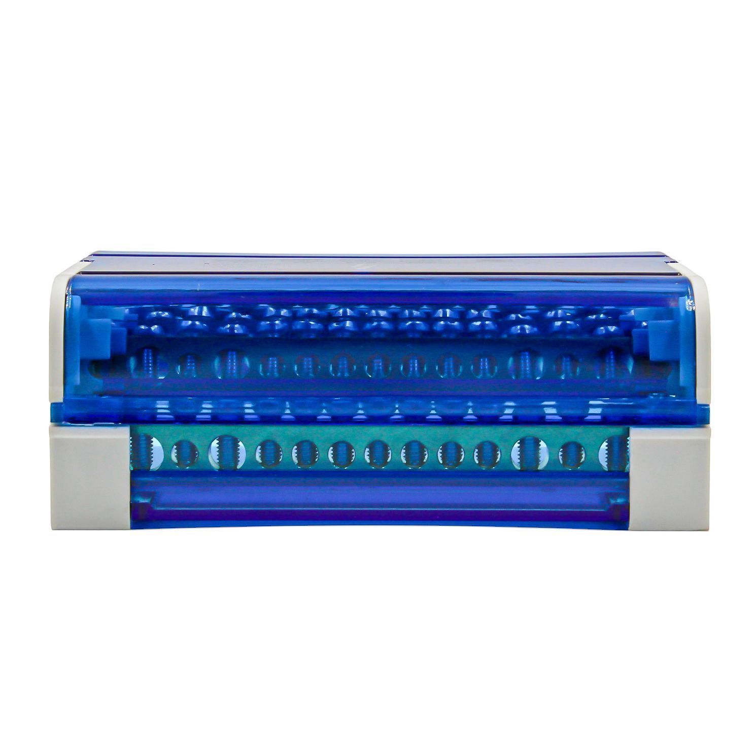Шины на DIN-рейку в корпусе (кросс-модуль) 4х15 3L+PEN DEKRON для сборки электрощита - Фото 4