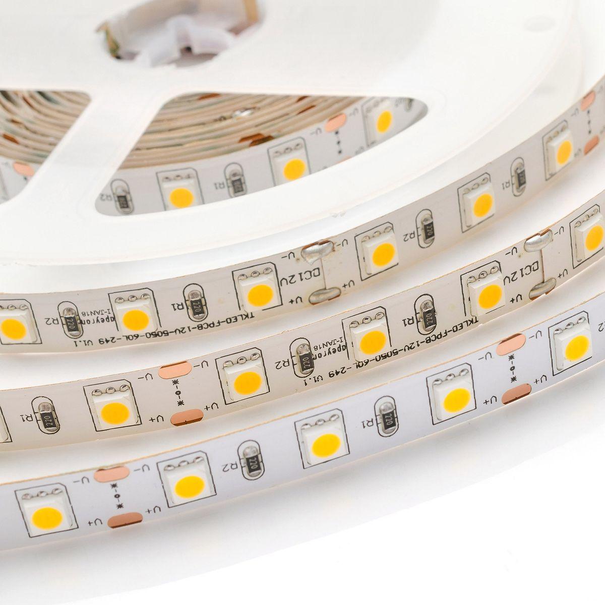 Лента светодиодная СТ smd5050 60д/м 12В 3000К IP20 5м Apeyron - Фото 15