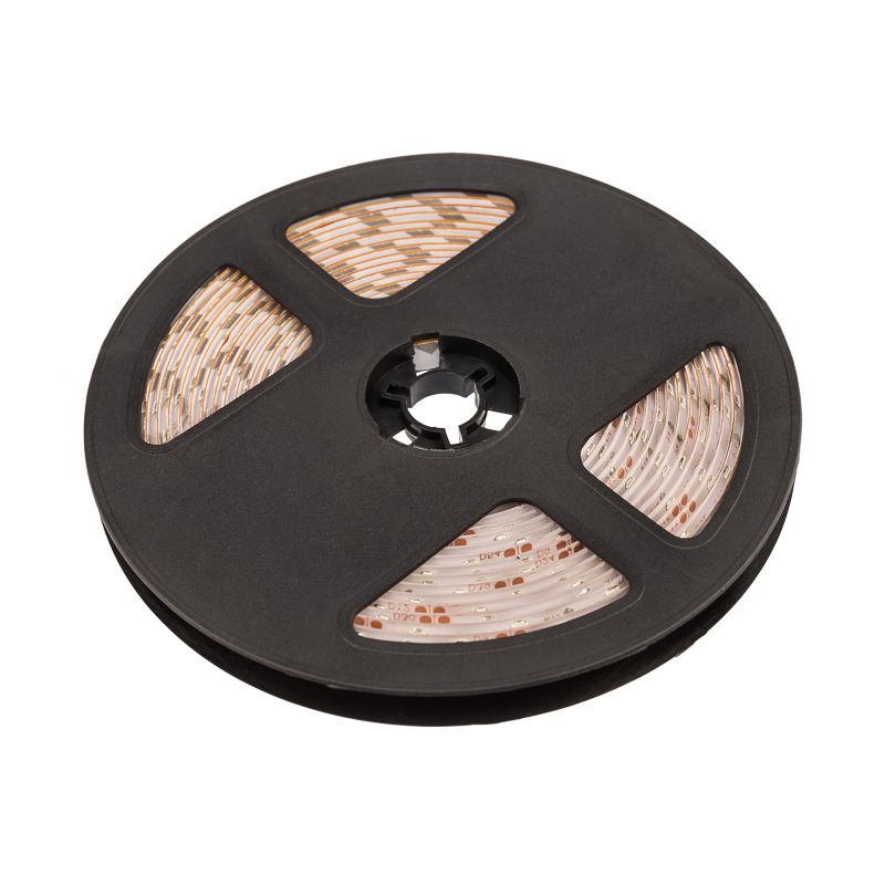 Лента светодиодная 12В, SMD2835, 4,8Вт/м, 60 LED/м, зеленый, 8мм, 5м, IP65 LAMPER - Фото 4