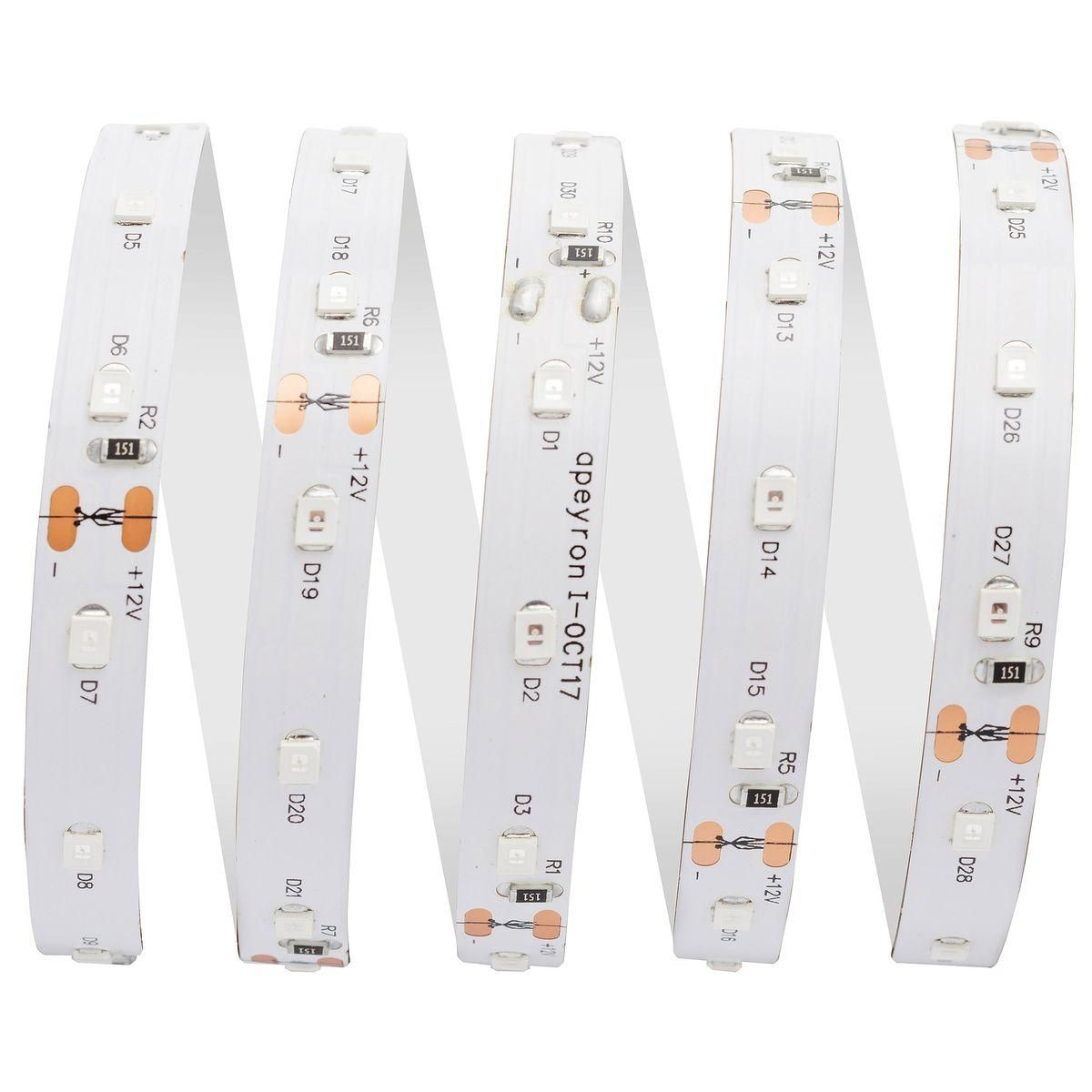 Лента светодиодная в блистере СТ smd3528 60д/м 12В IP20 5м красный Apeyron - Фото 11