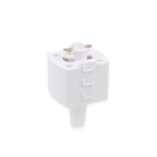 Коннектор для однофазного шинопровода белый TRLM-1-WH Elektrostandard - Фото 3