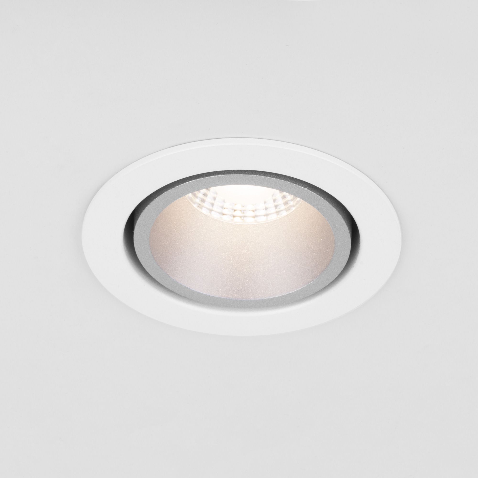 Светильник светодиодный встраиваемый точечный 15267/LED 7W 4200K белый/серебро Elektrostandard - Фото 3