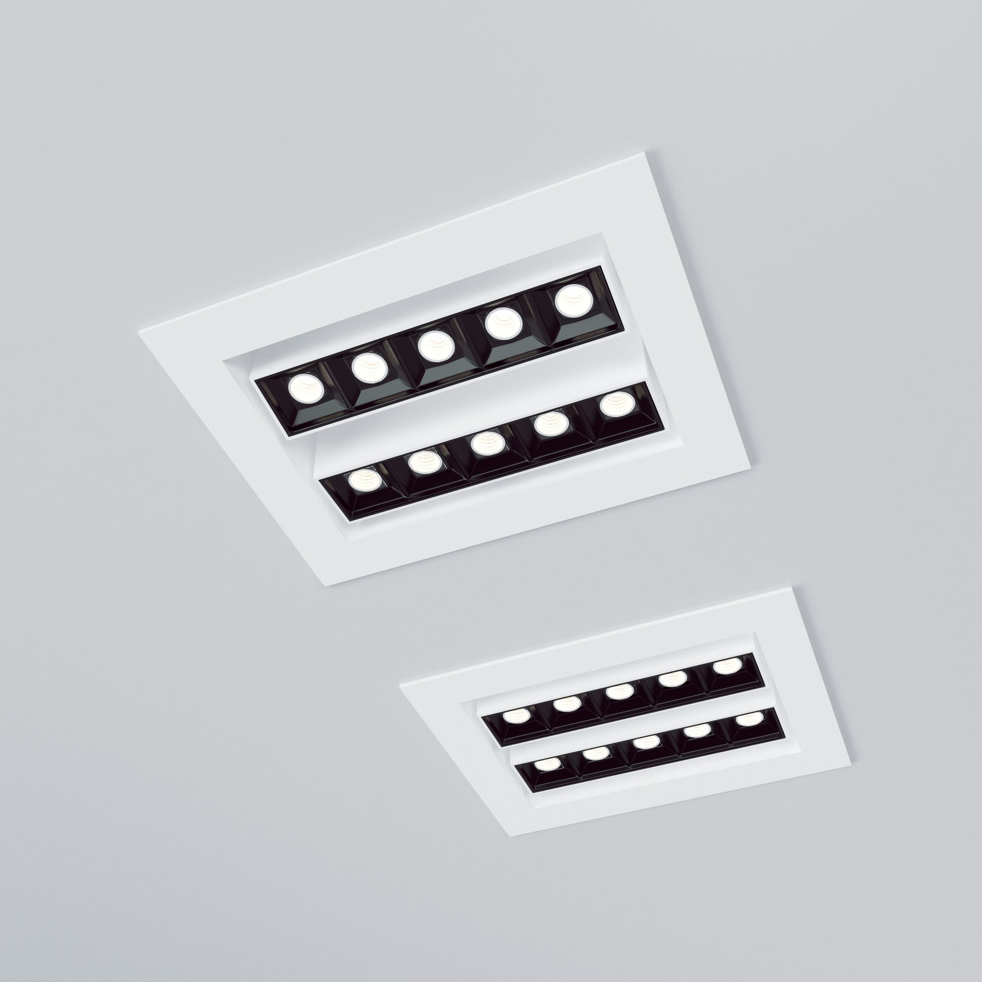 Светильник светодиодный встраиваемый точечный 9923 LED 20W 4200K белый/черный Elektrostandard - Фото 3