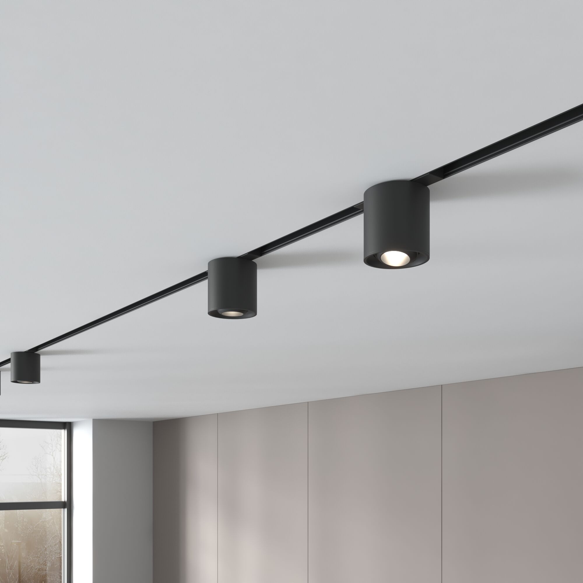 Slim Magnetic Трековый светильник 10W 4200K Orsa (чёрный) 85053/01 Elektrostandard - Фото 5