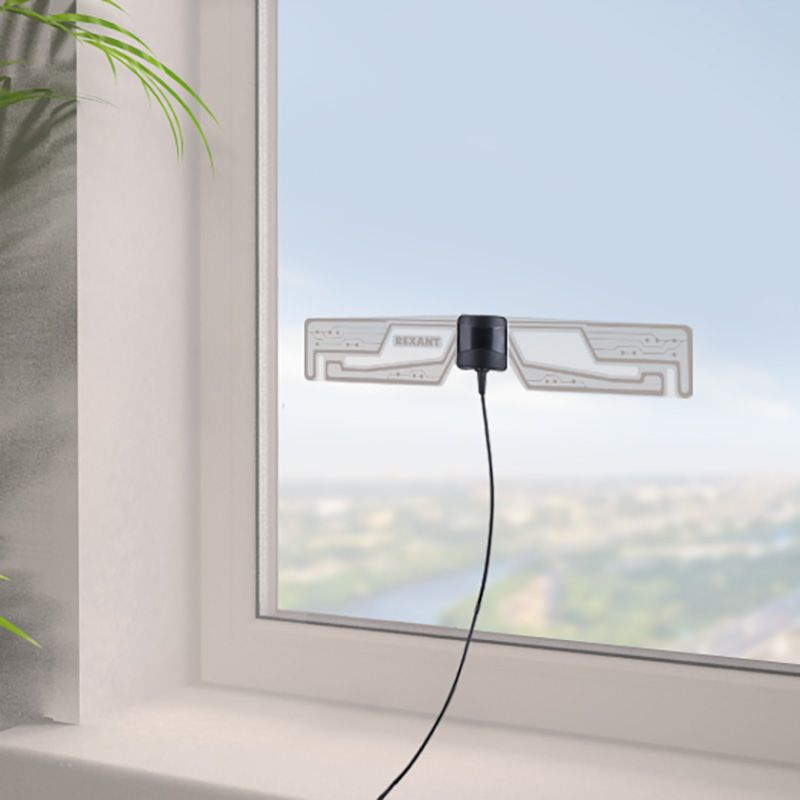 Антенна комнатная «Активная» с USB питанием, для цифрового телевидения DVB-T2, Ag-707 REXANT - Фото 3