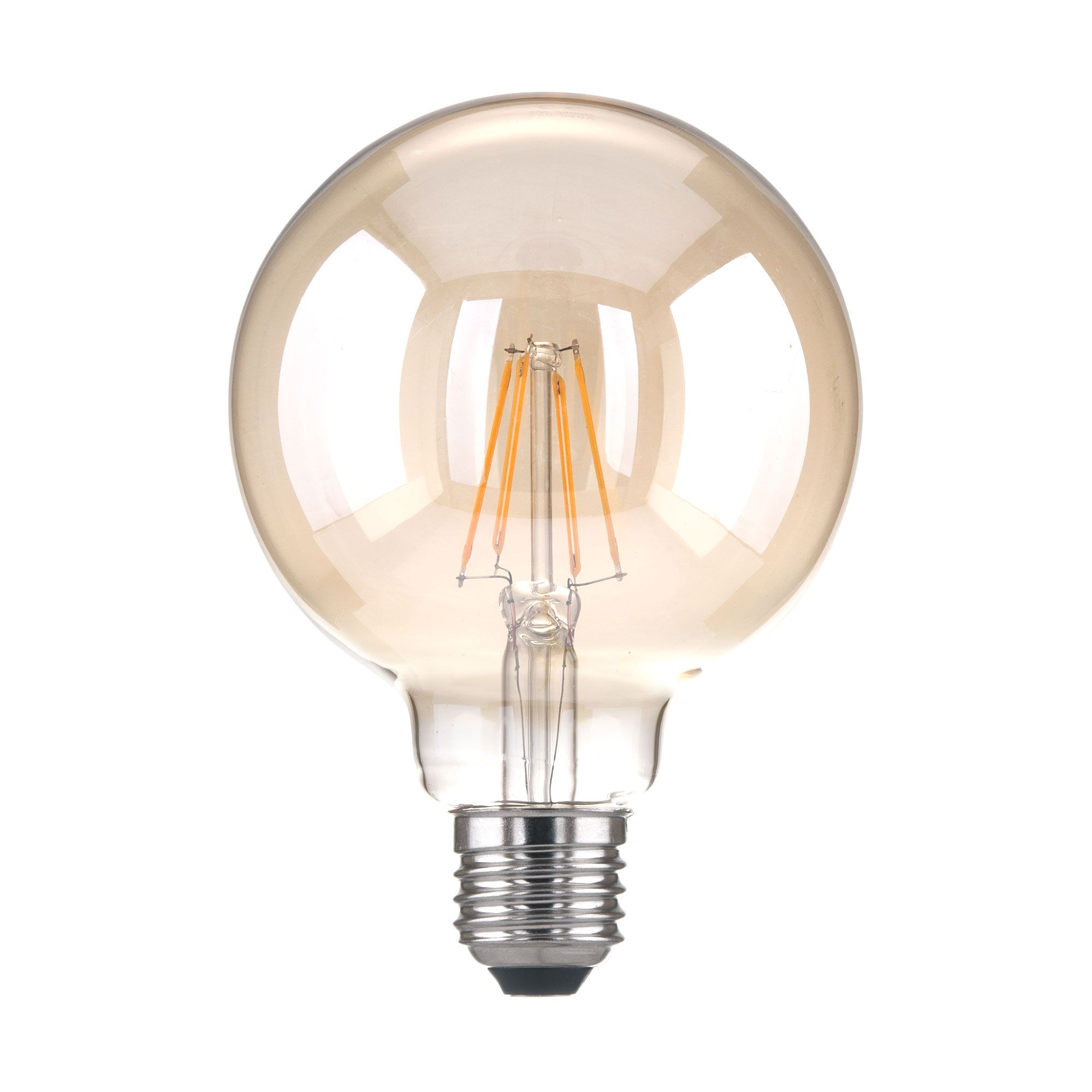 Лампа светодиодная филаментная G95 6W 3300K E27 BLE2704 Elektrostandard - Фото 2