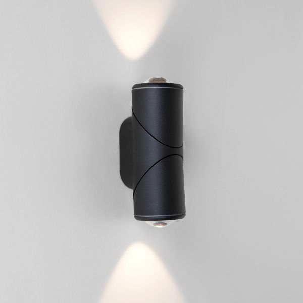 Светильник светодиодный уличный настенный GIRA D LED IP54 35127/D черный Elektrostandard