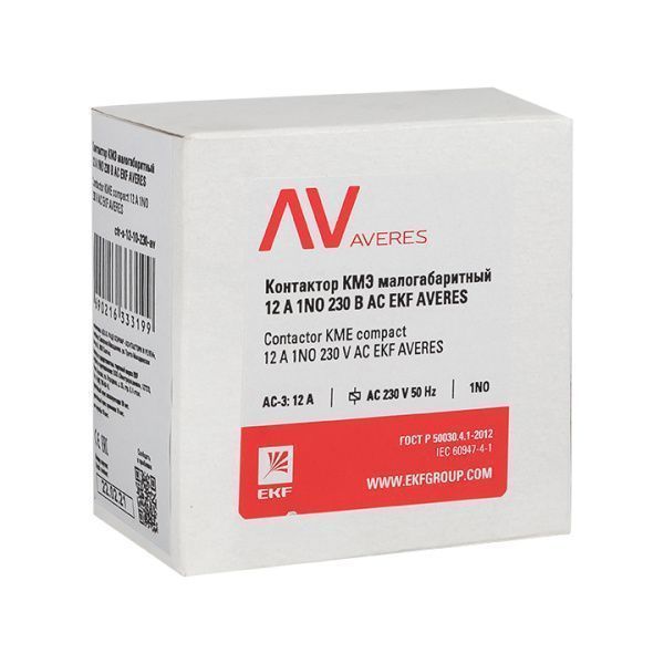 КМЭ 12А 1NC 400В АС EKF AVERES