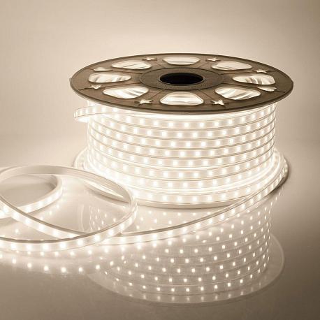 Лента светодиодная smd2835 60д/м 220В 3000К IP44 25м Apeyron - Фото 2