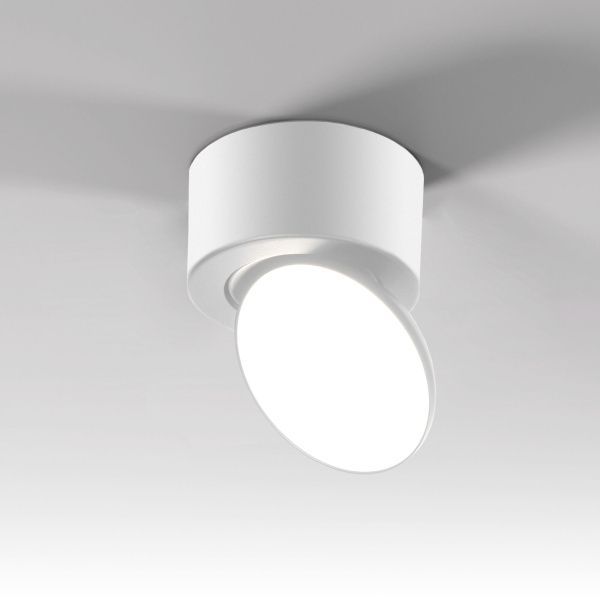 Светильник накладнгой светодиодный Smooth белый 25053/LED Elektrostandard