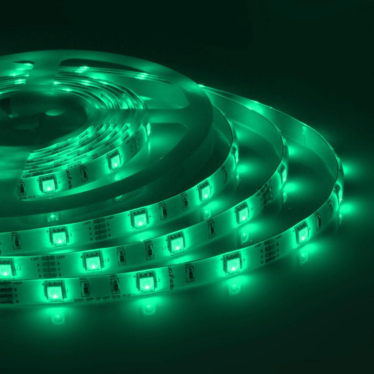 Комплект светодиодной ленты smd5050 30д/м 12В IP65 5м RGB Apeyron - Фото 35