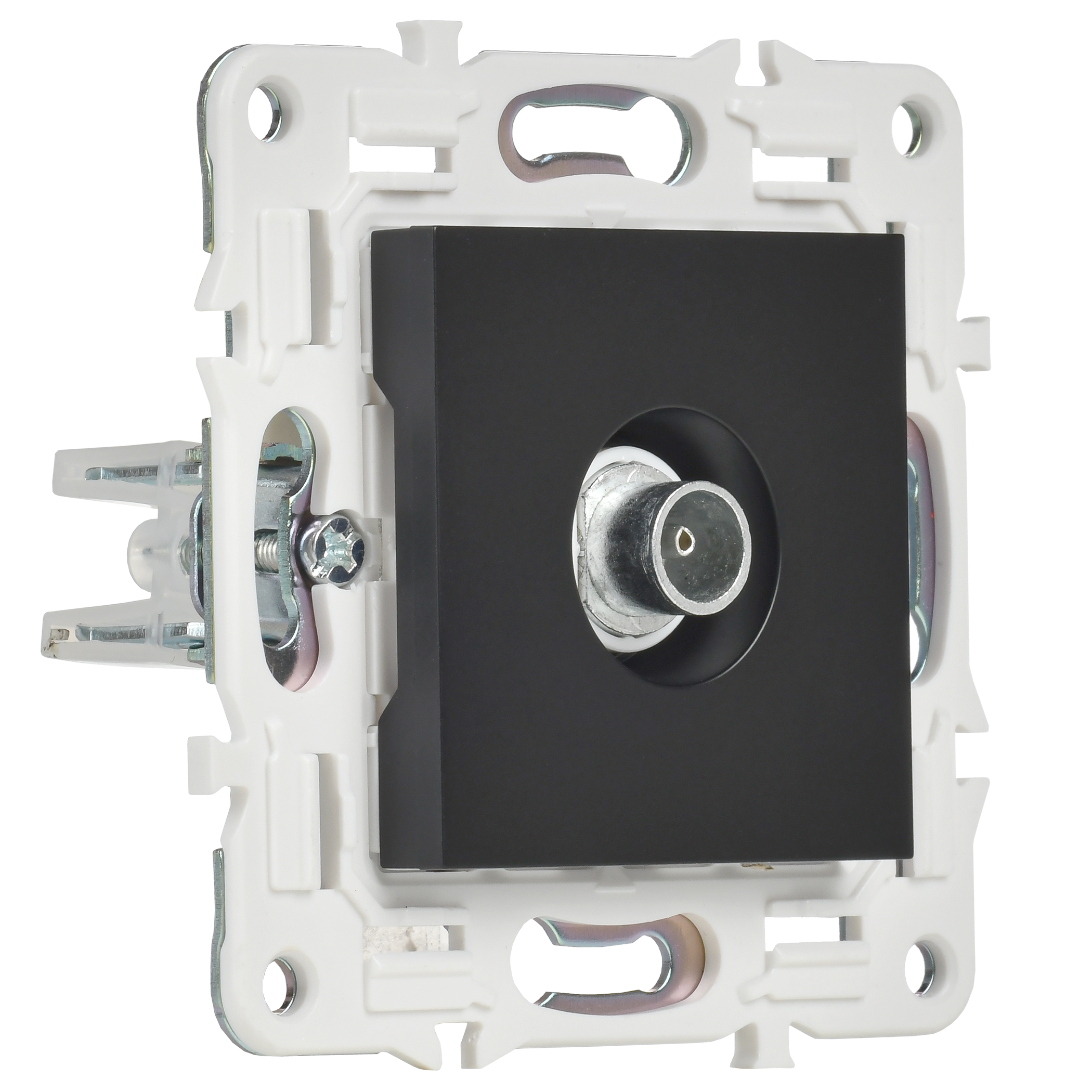 SKANDY Розетка TV оконечная SK-A12Bl черный IEK - Фото 4