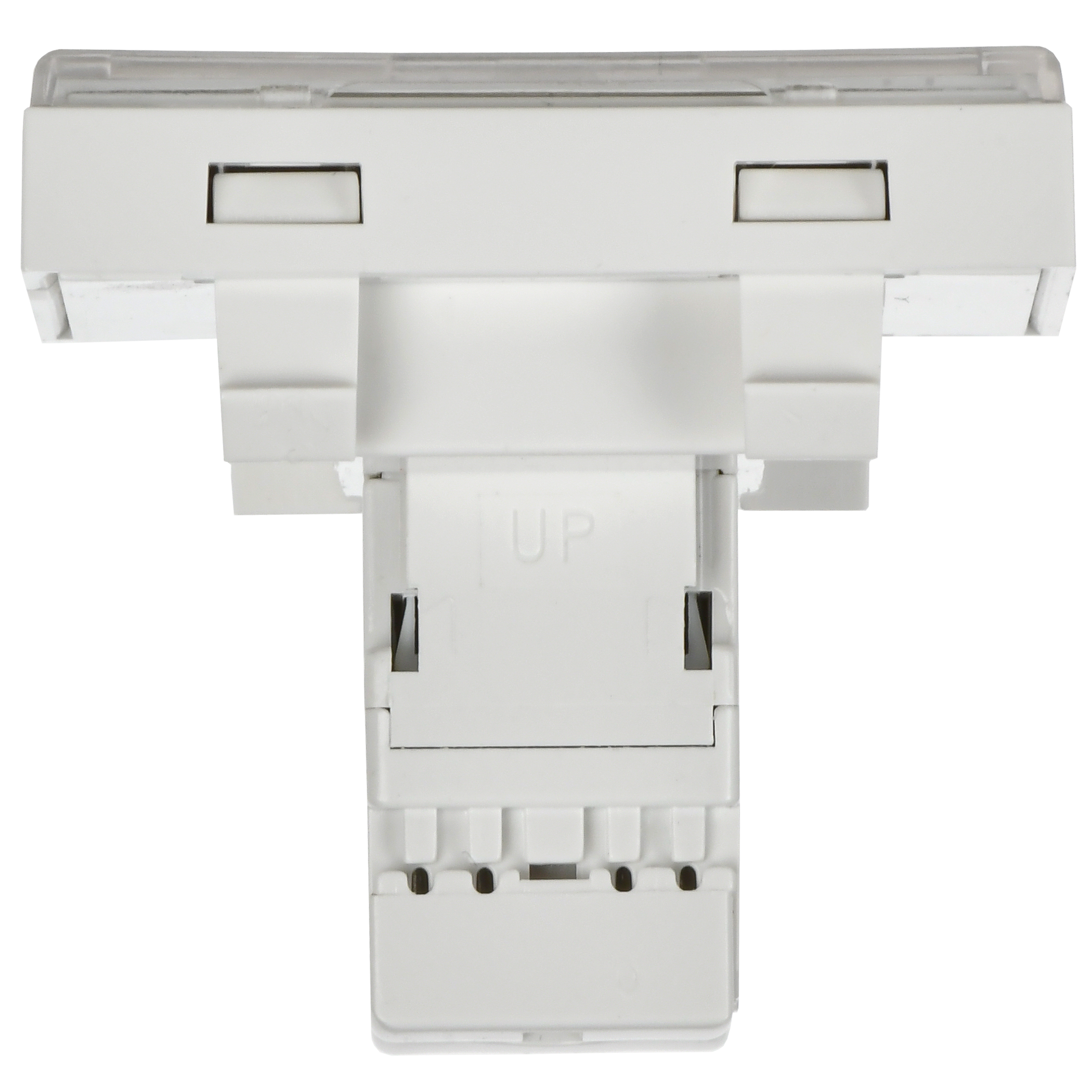 Розетка компьютерная РКИ-20-00-П RJ-45 UTP кат.5e (на 2 модуля) ПРАЙМЕР белая IEK - Фото 4