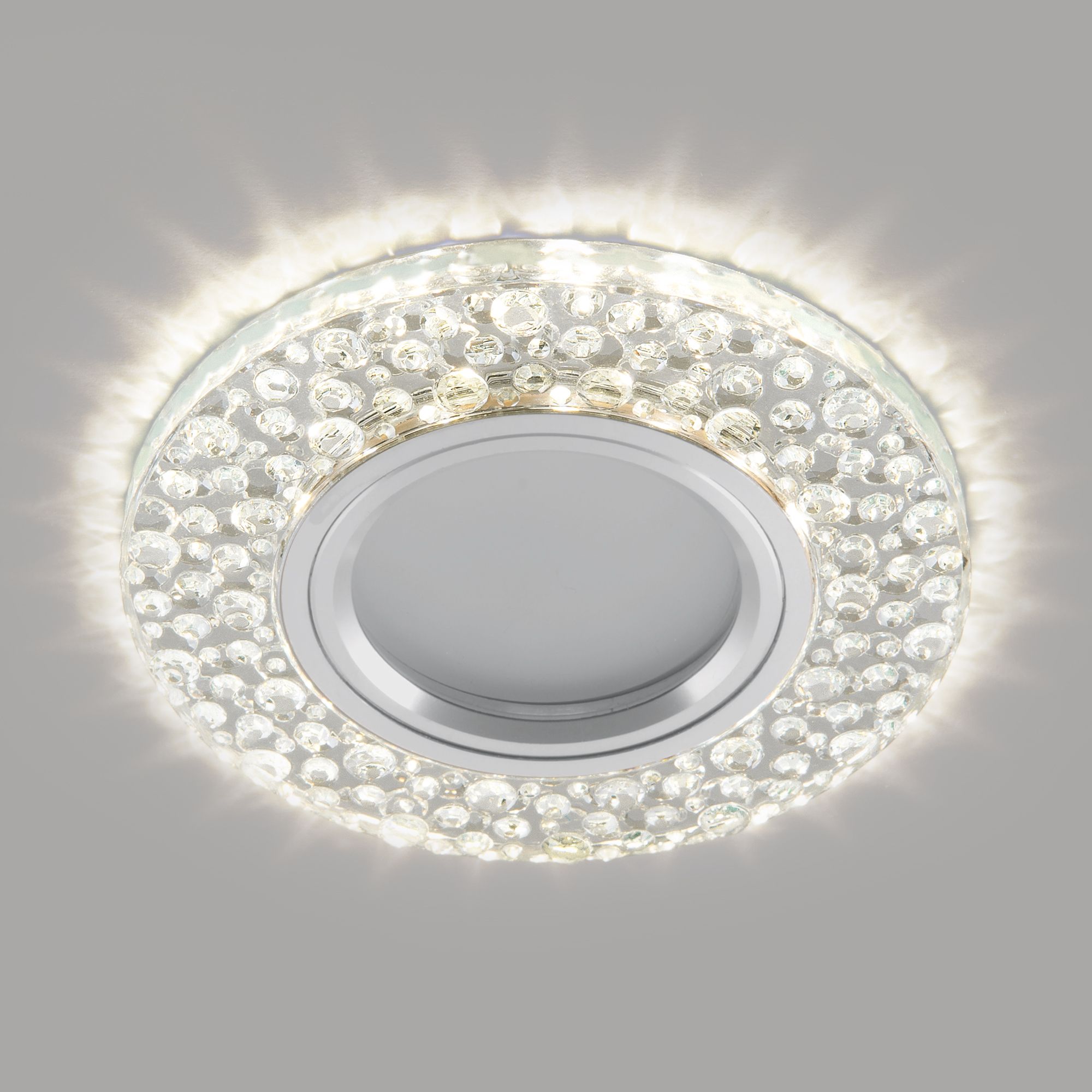 Светильник точечный с LED подсветкой 2224 MR16 CL прозрачный Elektrostandard - Фото 2