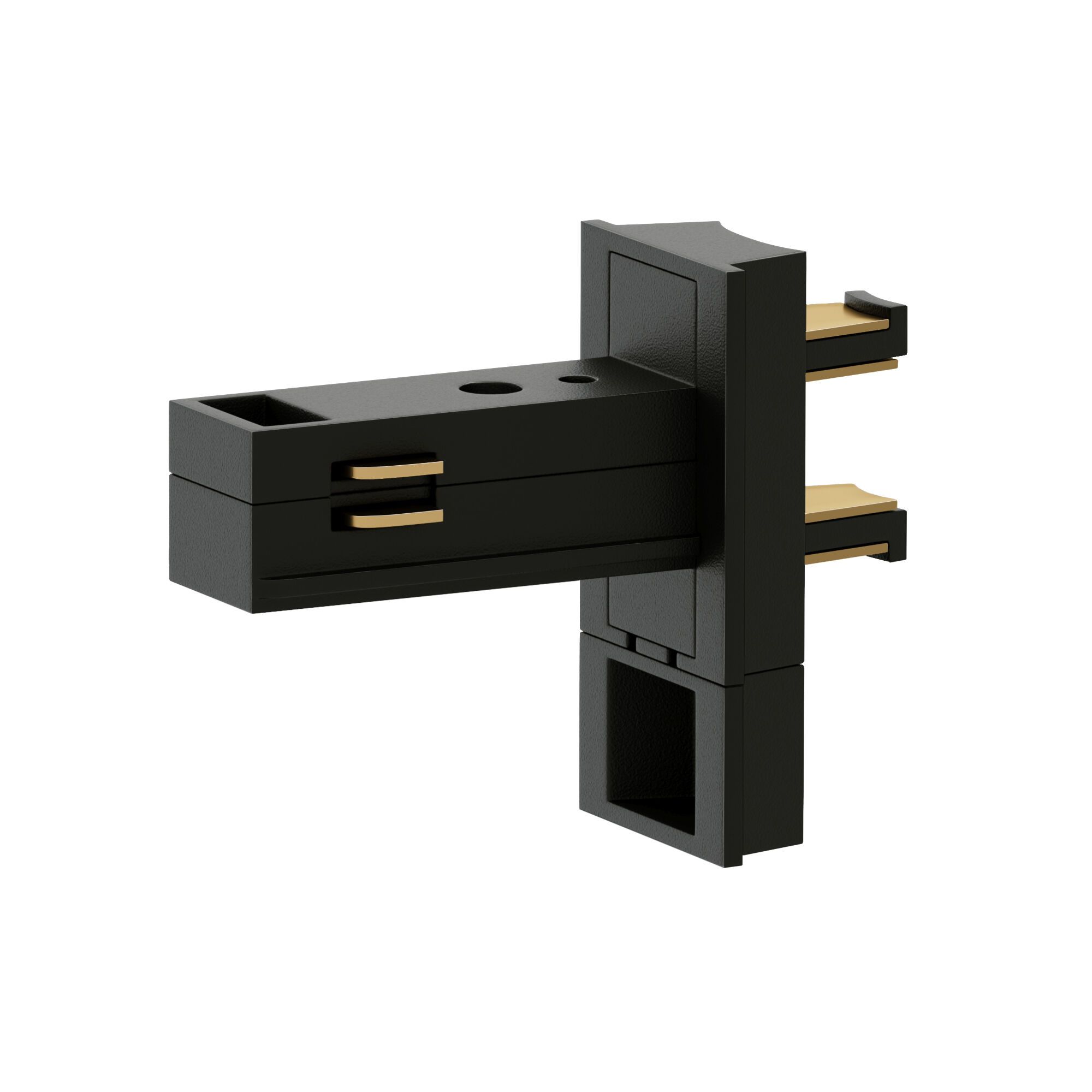 Slim Magnetic Соединитель для круглого шарнирного коннектора (чёрный) 85011/00 Elektrostandard - Фото 2