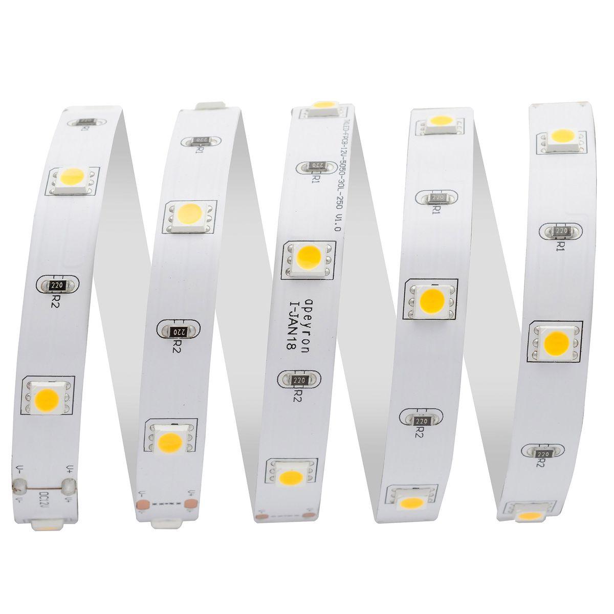 Лента светодиодная СТ smd5050 30д/м 12В 3000К IP20 5м Apeyron - Фото 9