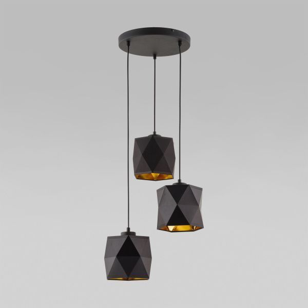Подвесной светильник 1045 Siro Black Gold черный Eurosvet