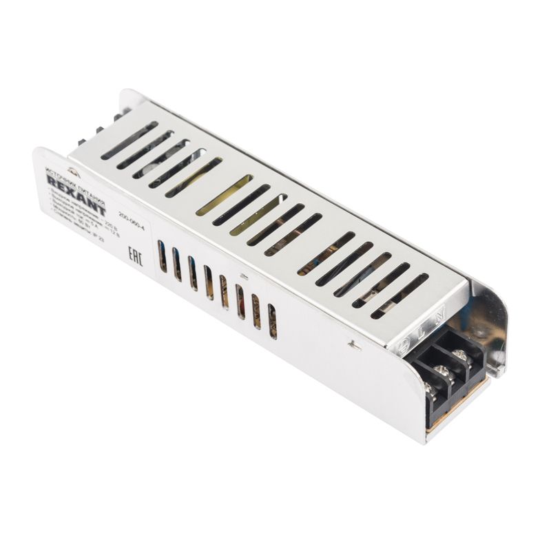 Источник питания компактный 12V, 60W с разъемами под винт (IP20) - Фото 3