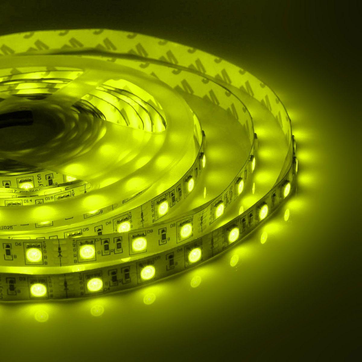 Лента светодиодная СТ smd5050 30д/м 12В IP20 5м RGB Apeyron - Фото 10