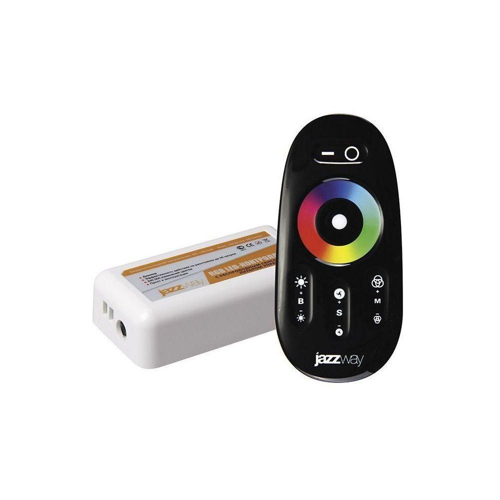 Контроллер RGB PRC-4000RF BL (черный) 12/24V 216/432Вт Jazzway