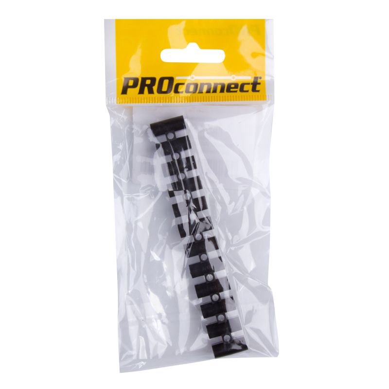 Колодка клеммная КВ-6 PROconnect, 6А, 6 мм², PP (полипропилен), черная, индивидуальная упаковка, 1 ш
